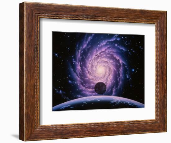 Milky Way Galaxy-Joe Tucciarone-Framed Premium Photographic Print