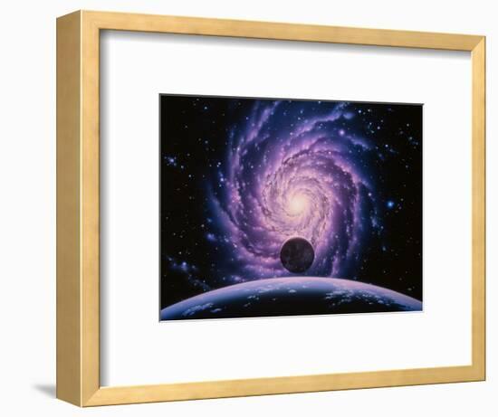 Milky Way Galaxy-Joe Tucciarone-Framed Premium Photographic Print