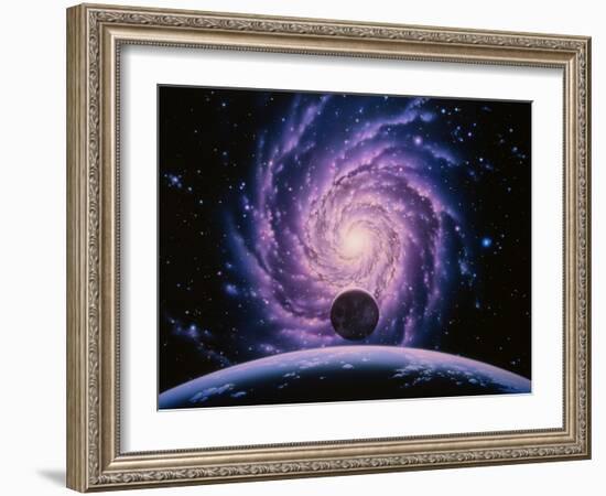 Milky Way Galaxy-Joe Tucciarone-Framed Photographic Print