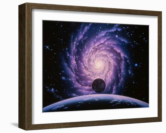 Milky Way Galaxy-Joe Tucciarone-Framed Photographic Print