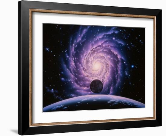 Milky Way Galaxy-Joe Tucciarone-Framed Photographic Print