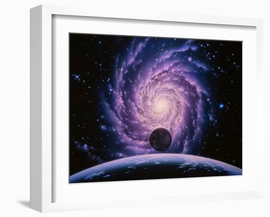 Milky Way Galaxy-Joe Tucciarone-Framed Photographic Print