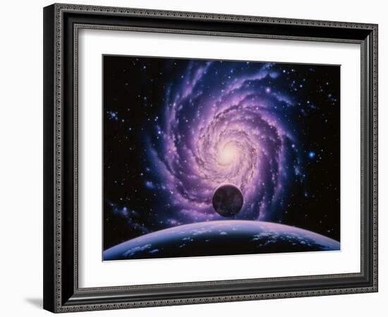 Milky Way Galaxy-Joe Tucciarone-Framed Photographic Print