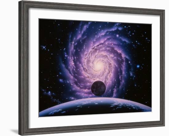 Milky Way Galaxy-Joe Tucciarone-Framed Photographic Print