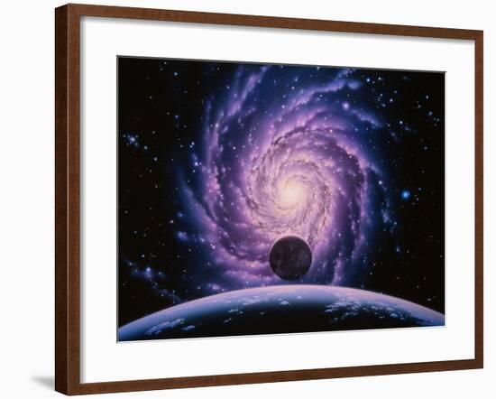Milky Way Galaxy-Joe Tucciarone-Framed Photographic Print