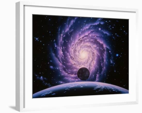 Milky Way Galaxy-Joe Tucciarone-Framed Photographic Print