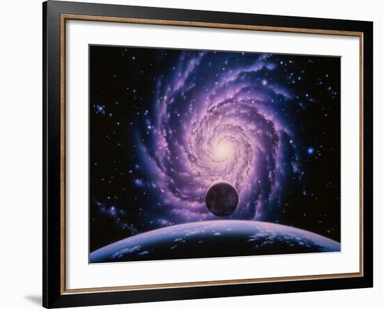 Milky Way Galaxy-Joe Tucciarone-Framed Photographic Print