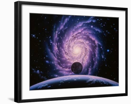 Milky Way Galaxy-Joe Tucciarone-Framed Photographic Print