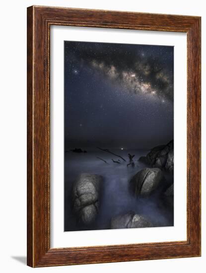 Milky Way Huatulco-Moises Levy-Framed Photographic Print