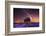 Milky Way over a lavender field in Guadalajara province, Spain, Europe-David Rocaberti-Framed Photographic Print