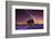 Milky Way over a lavender field in Guadalajara province, Spain, Europe-David Rocaberti-Framed Photographic Print