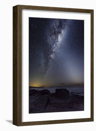 Milky Way Over Cape Otway, Australia-Alex Cherney-Framed Photographic Print