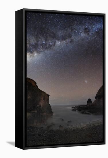 Milky Way Over Cape Schanck, Australia-Alex Cherney-Framed Premier Image Canvas