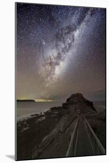 Milky Way Over Cape Schanck, Australia-Alex Cherney-Mounted Photographic Print