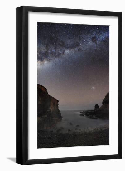 Milky Way Over Cape Schanck, Australia-Alex Cherney-Framed Photographic Print