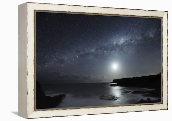 Milky Way Over Mornington Peninsula-Alex Cherney-Framed Premier Image Canvas