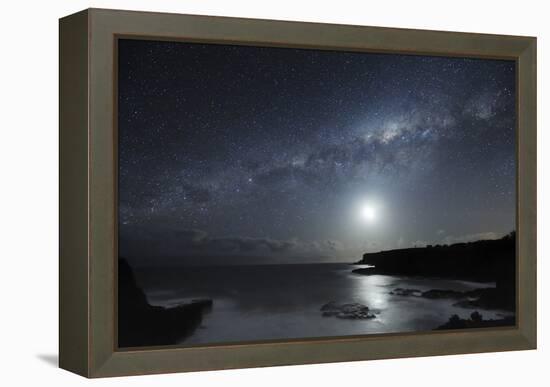 Milky Way Over Mornington Peninsula-Alex Cherney-Framed Premier Image Canvas