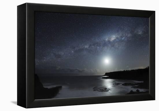 Milky Way Over Mornington Peninsula-Alex Cherney-Framed Premier Image Canvas