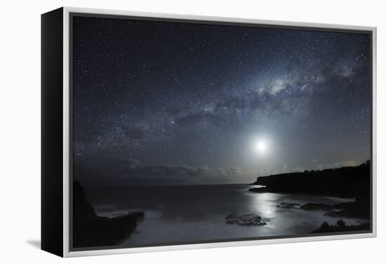 Milky Way Over Mornington Peninsula-Alex Cherney-Framed Premier Image Canvas