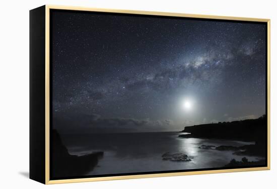 Milky Way Over Mornington Peninsula-Alex Cherney-Framed Premier Image Canvas