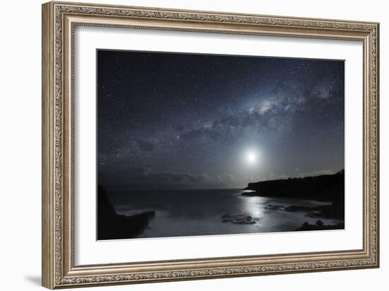 Milky Way Over Mornington Peninsula-Alex Cherney-Framed Photographic Print