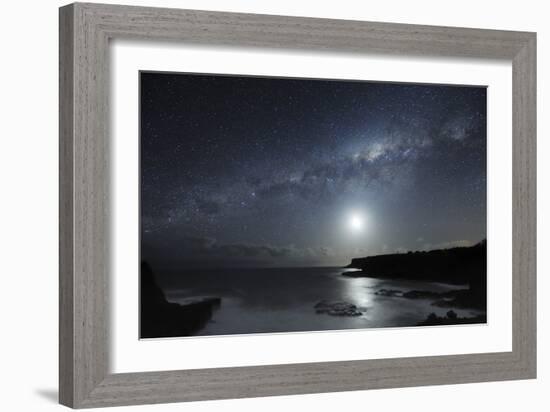 Milky Way Over Mornington Peninsula-Alex Cherney-Framed Photographic Print