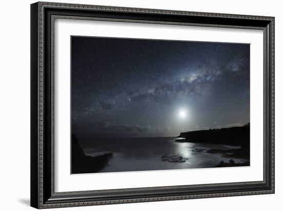 Milky Way Over Mornington Peninsula-Alex Cherney-Framed Photographic Print