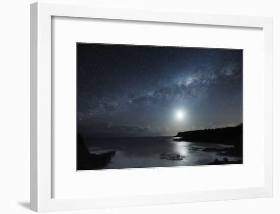 Milky Way Over Mornington Peninsula-Alex Cherney-Framed Photographic Print