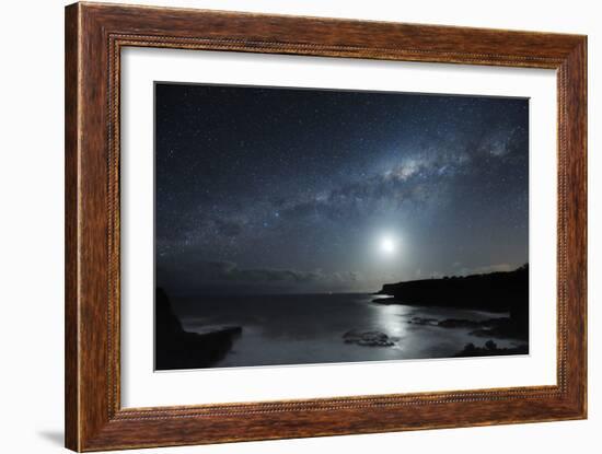 Milky Way Over Mornington Peninsula-Alex Cherney-Framed Photographic Print