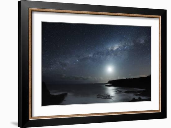 Milky Way Over Mornington Peninsula-Alex Cherney-Framed Photographic Print