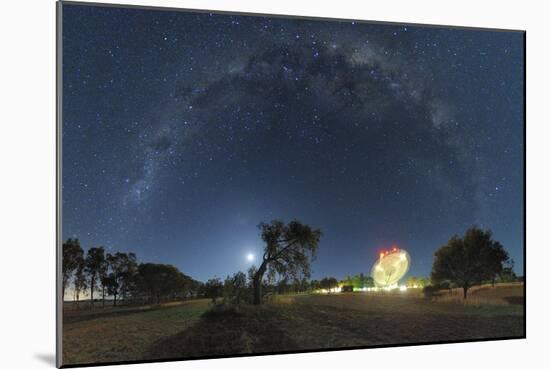 Milky Way Over Parkes Observatory-Alex Cherney-Mounted Photographic Print