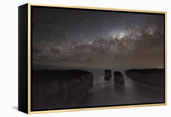 Milky Way Over Shipwreck Coast-Alex Cherney-Framed Premier Image Canvas