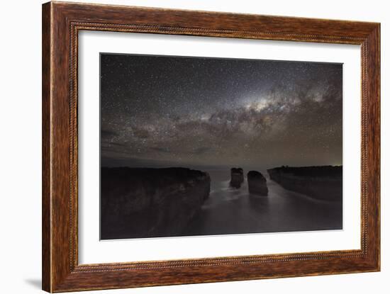 Milky Way Over Shipwreck Coast-Alex Cherney-Framed Photographic Print