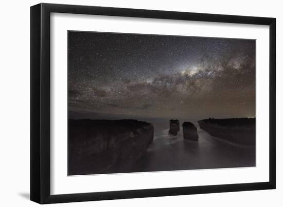 Milky Way Over Shipwreck Coast-Alex Cherney-Framed Photographic Print