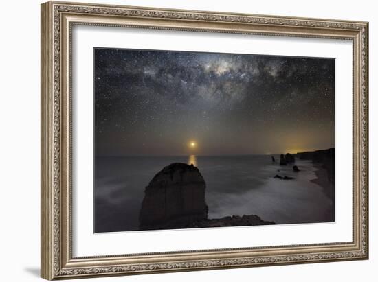 Milky Way Over Shipwreck Coast-Alex Cherney-Framed Photographic Print