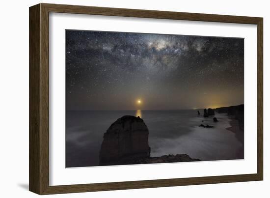 Milky Way Over Shipwreck Coast-Alex Cherney-Framed Photographic Print