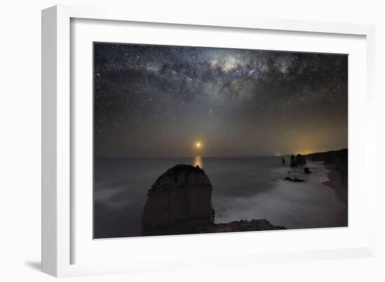 Milky Way Over Shipwreck Coast-Alex Cherney-Framed Photographic Print