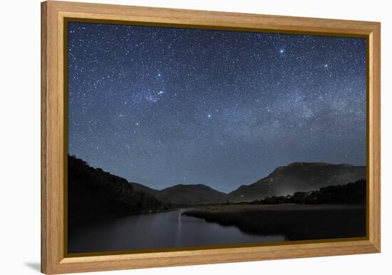 Milky Way Over Wilsons Promontory-Alex Cherney-Framed Premier Image Canvas