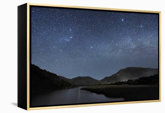 Milky Way Over Wilsons Promontory-Alex Cherney-Framed Premier Image Canvas