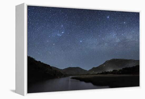 Milky Way Over Wilsons Promontory-Alex Cherney-Framed Premier Image Canvas