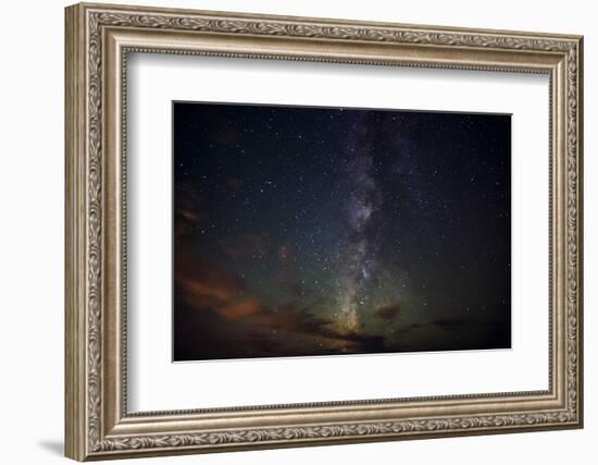 Milky Way, Stars at Night-Sheila Haddad-Framed Photographic Print