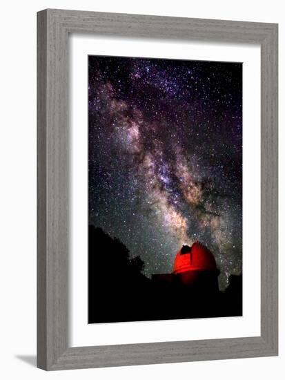 Milky Way V-Douglas Taylor-Framed Photo