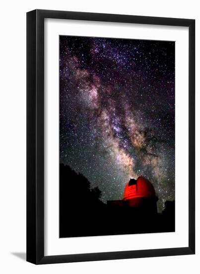 Milky Way V-Douglas Taylor-Framed Photo