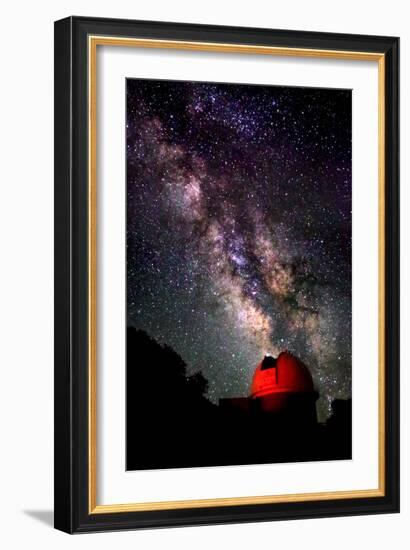 Milky Way V-Douglas Taylor-Framed Photo