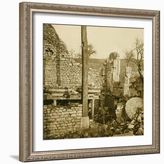 Mill at Les Éparges, northern France, c1914-c1918-Unknown-Framed Photographic Print