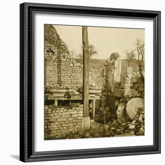 Mill at Les Éparges, northern France, c1914-c1918-Unknown-Framed Photographic Print