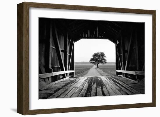 Mill Bridge-Jay Wesler-Framed Giclee Print