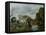 Mill by the River Stour, c.1820-John Constable-Framed Premier Image Canvas