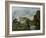 Mill by the River Stour, c.1820-John Constable-Framed Giclee Print