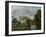 Mill by the River Stour, c.1820-John Constable-Framed Giclee Print